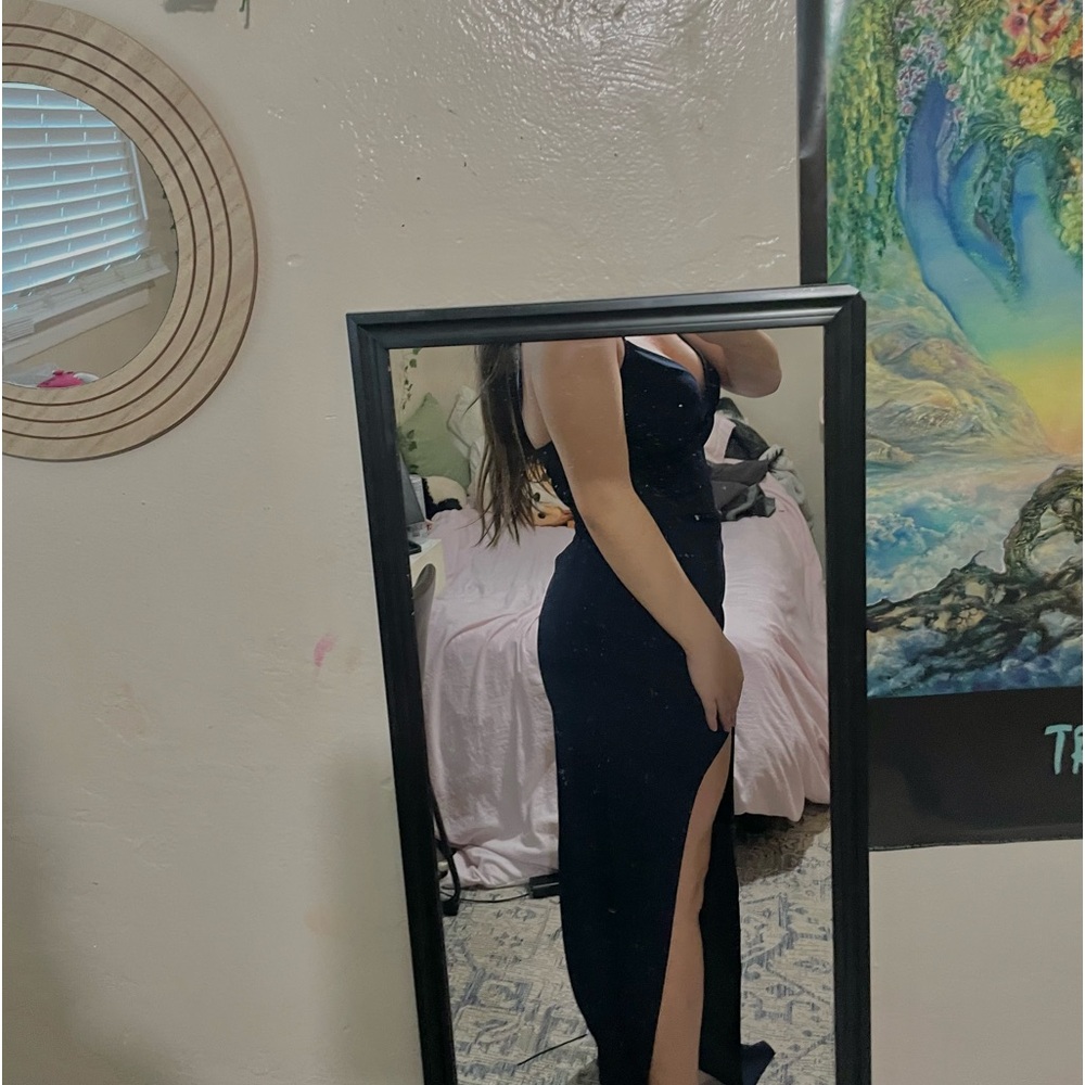 Navy Blue Windsor Formal Dress
